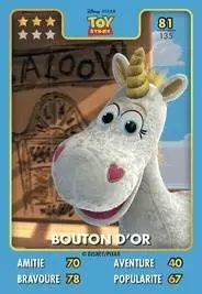 Cartes Auchan Héros Disney Pixar - Bouton d\'Or