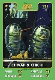 Cartes Auchan Héros Disney Pixar - Chivap & Chichi