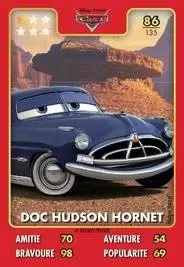 Cartes Auchan Héros Disney Pixar - Doc Hudson Hornet