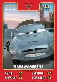 Cartes Auchan Héros Disney Pixar - Finn Mc Missile