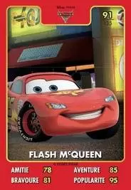 Cartes Auchan Héros Disney Pixar - Flash Mc Queen