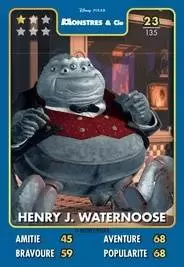 Cartes Auchan Héros Disney Pixar - Henry J. Waternoose