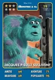 Cartes Auchan Héros Disney Pixar - Jacques P.Sulli Sullivent