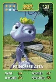 Cartes Auchan Héros Disney Pixar - Princess Atta
