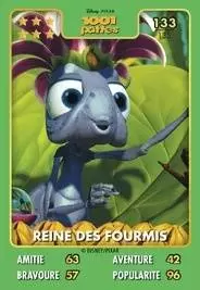 Cartes Auchan Héros Disney Pixar - Reine des fourmis