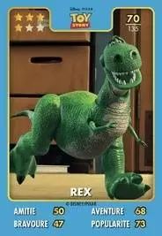 Cartes Auchan Héros Disney Pixar - Rex