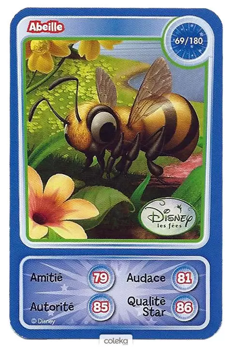 Cartes Disney Auchan (2010) - Abeille