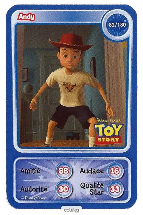 Cartes Disney Auchan (2010) - Andy