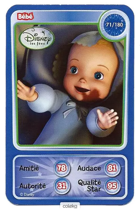 Cartes Disney Auchan (2010) - Bébé