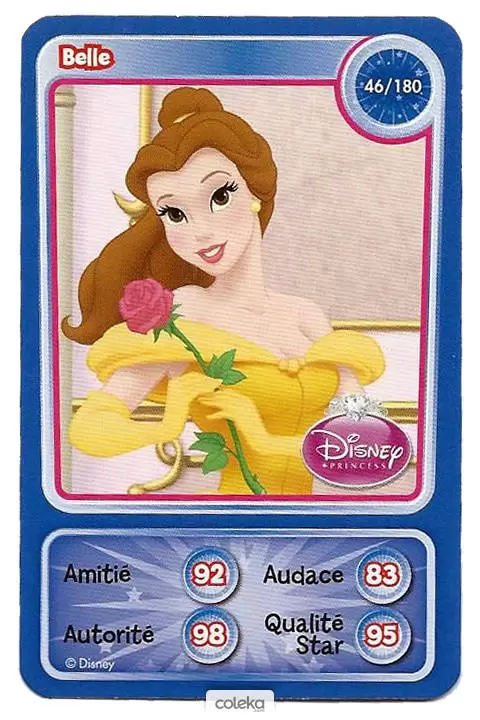 Cartes Disney Auchan (2010) - Belle