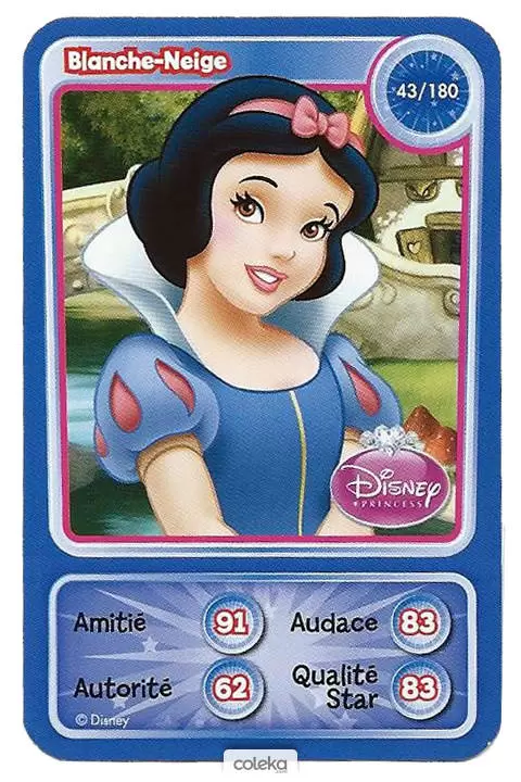 Cartes Disney Auchan (2010) - Blanche-Neige
