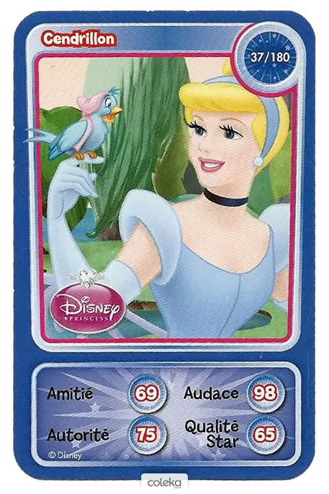 Cartes Disney Auchan (2010) - Cendrillon