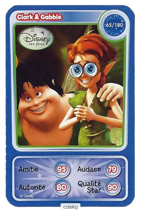 Cartes Disney Auchan (2010) - Clark & Gabble