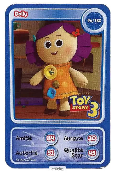 Cartes Disney Auchan (2010) - Dolly