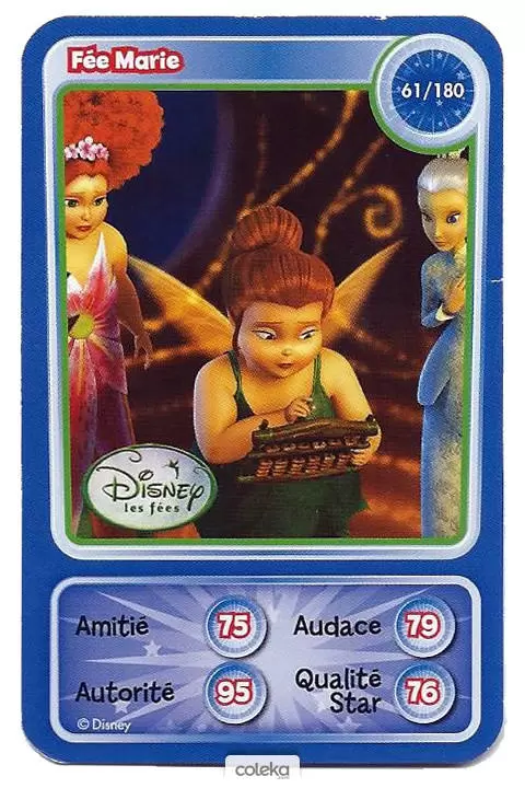 Cartes Disney Auchan (2010) - Fée Marie
