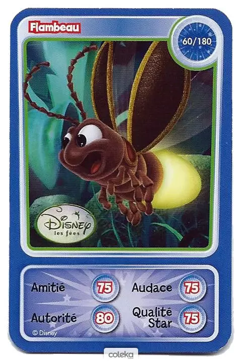 Cartes Disney Auchan (2010) - Flambeau