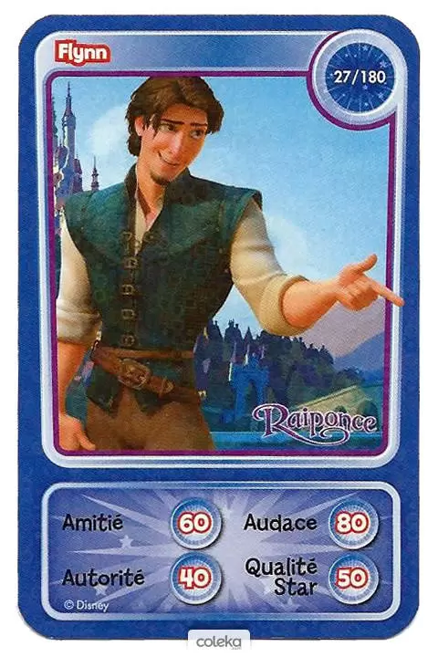 Cartes Disney Auchan (2010) - Flynn