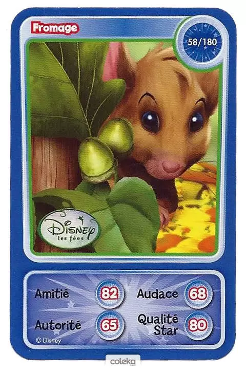 Cartes Disney Auchan (2010) - Fromage