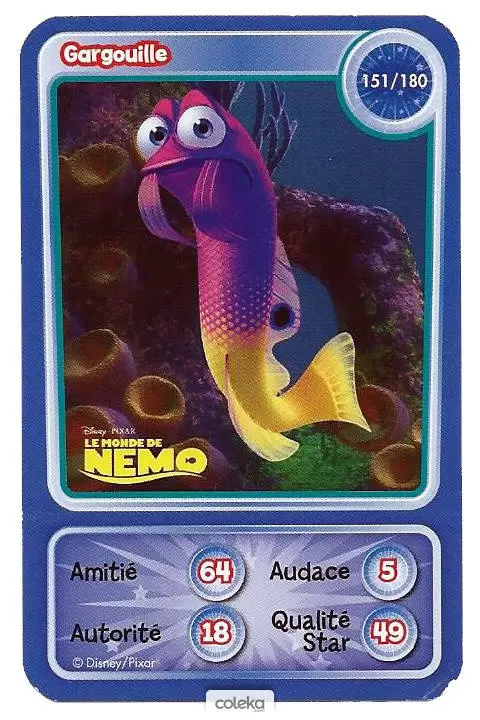 Cartes Disney Auchan (2010) - Gargouille