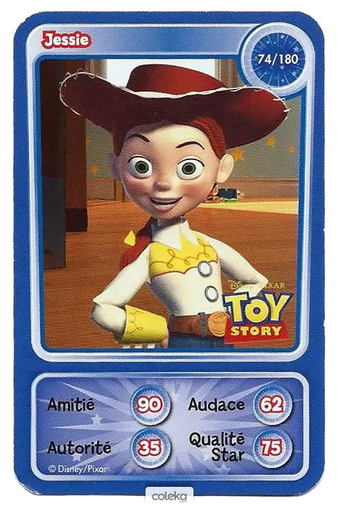 Cartes Disney Auchan (2010) - Jessie