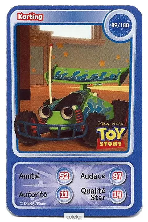 Cartes Disney Auchan (2010) - Karting