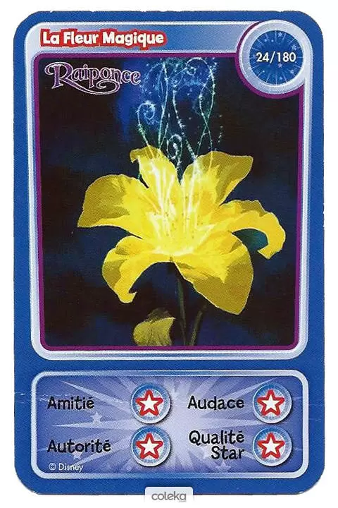 Cartes Disney Auchan (2010) - La Fleur Magique