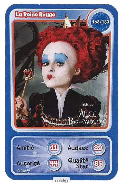 Cartes Disney Auchan (2010) - La Reine Rouge