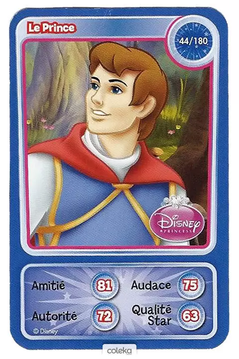 Cartes Disney Auchan (2010) - Le Prince