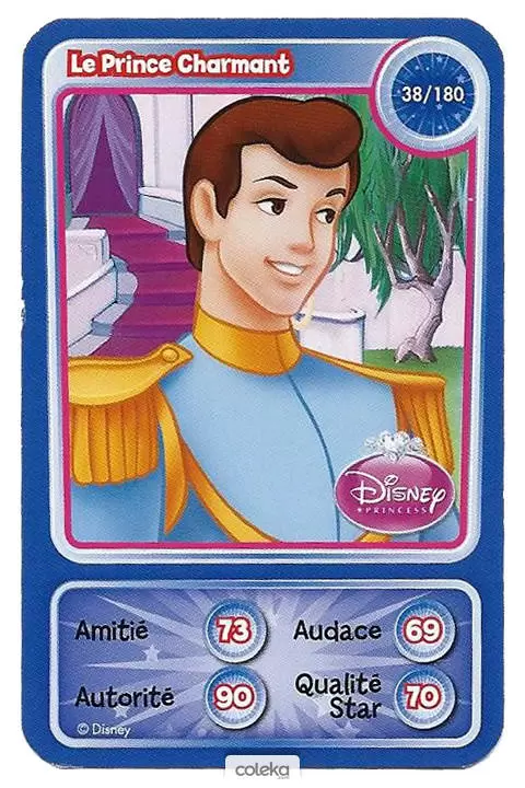 Cartes Disney Auchan (2010) - Le Prince Charmant