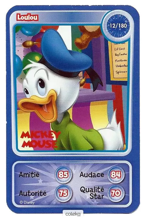 Cartes Disney Auchan (2010) - Loulou