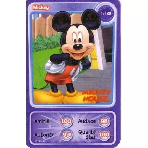 Cartes Disney Auchan (2010) - Mickey
