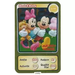 Minnie & Mickey (Carte Dorée)