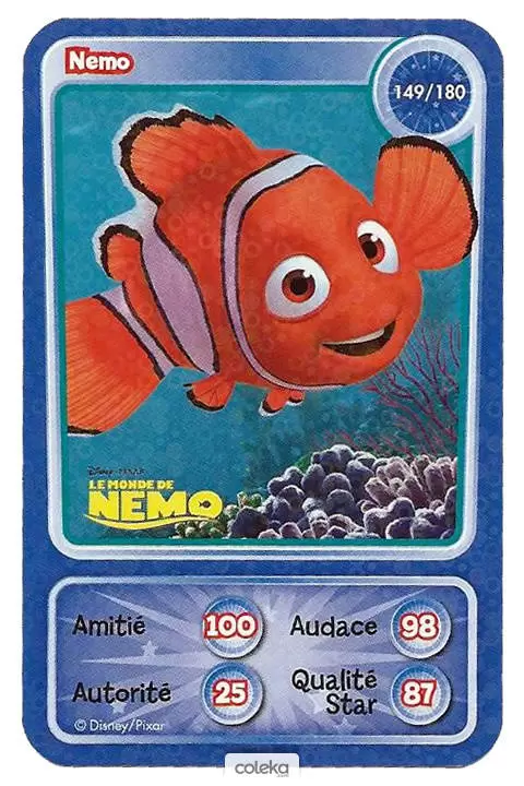 Cartes Disney Auchan (2010) - Nemo