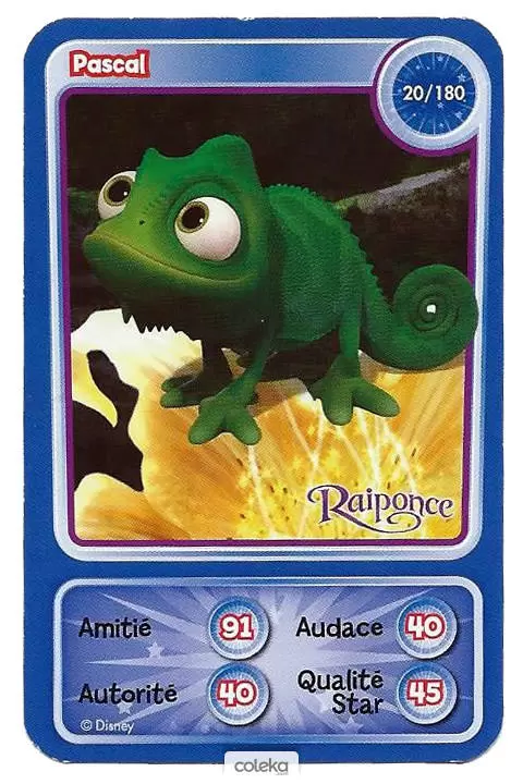 Cartes Disney Auchan (2010) - Pascal
