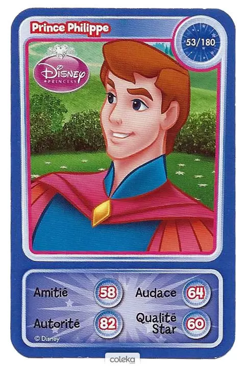 Cartes Disney Auchan (2010) - Prince Philippe