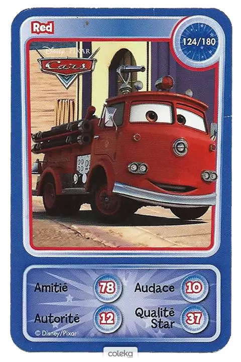 Cartes Disney Auchan (2010) - Red