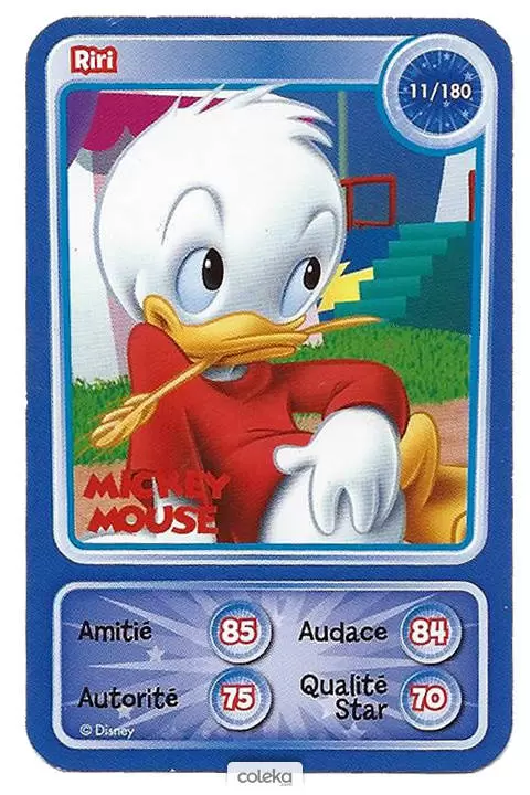 Cartes Disney Auchan (2010) - Riri
