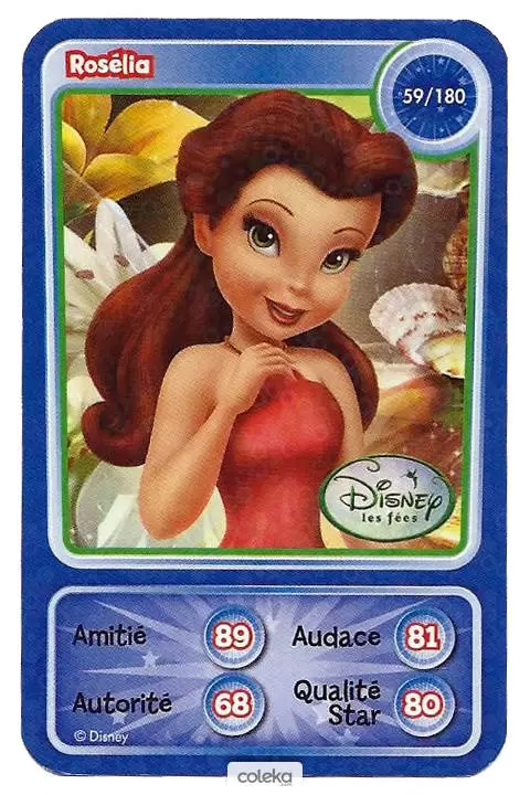 Cartes Disney Auchan (2010) - Rosélia