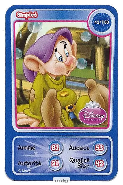 Cartes Disney Auchan (2010) - Simplet