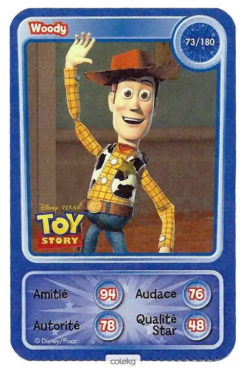 Cartes Disney Auchan (2010) - Woody