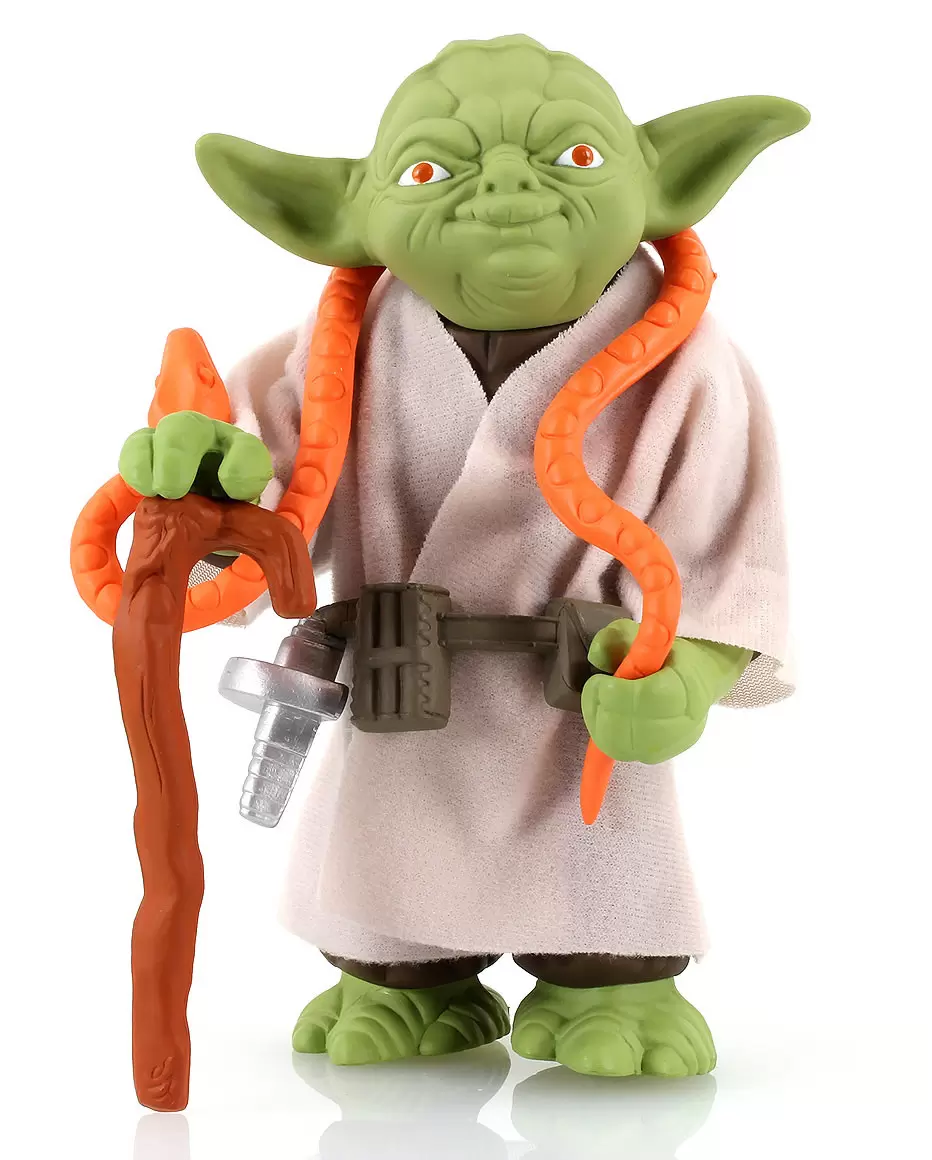 Jumbo Retro figures - Yoda (orange snake)