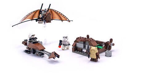 lego star wars ewok attack