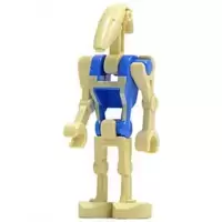 Battle Droid Pilot with Blue Torso with Tan Insignia