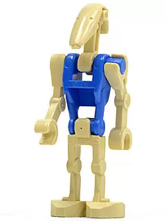 LEGO Star Wars Minifigs - Battle Droid Pilot with Blue Torso