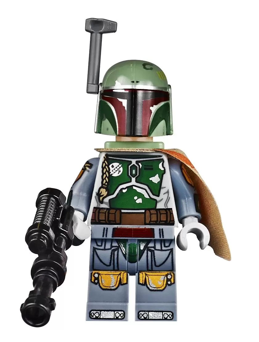 Minifigurines LEGO Star Wars - Boba Fett with Old Gray Outfit