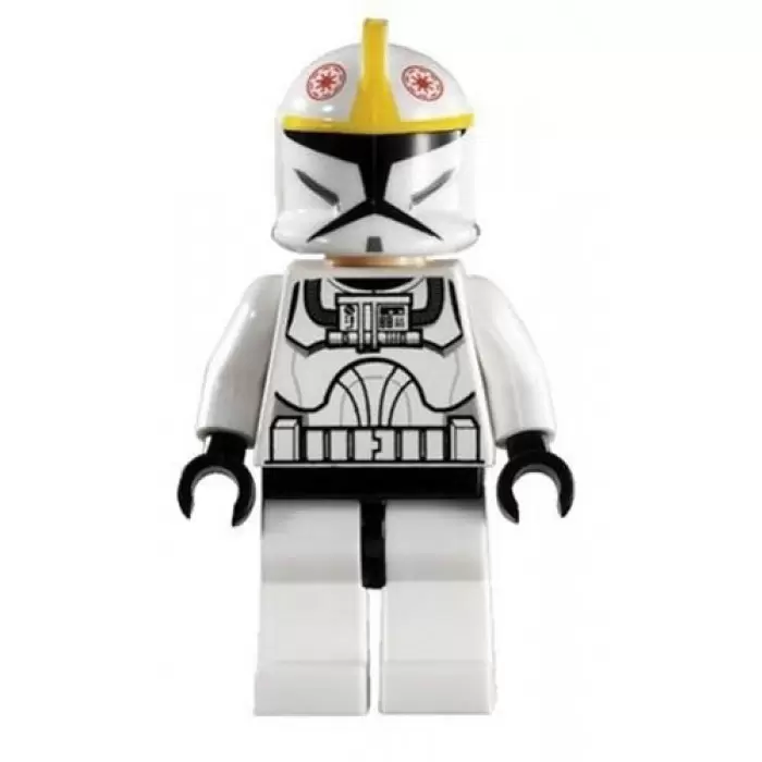 Minifigurines LEGO Star Wars - Clone Pilot with Black Head
