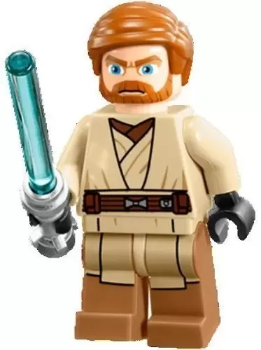 Minifigurines LEGO Star Wars - Obi-Wan Kenobi (Medium Nougat Legs)