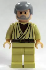 Minifigurines LEGO Star Wars - Obi-Wan Kenobi Old, Light Flesh