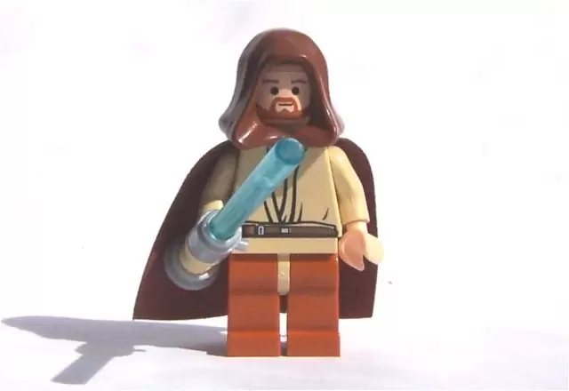 LEGO Star Wars Minifigs - Obi-Wan Kenobi with Light-Up Lightsaber