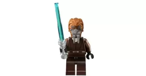 LEGO Star Wars Plo Koon Minifigure with lightsaber SW0198 